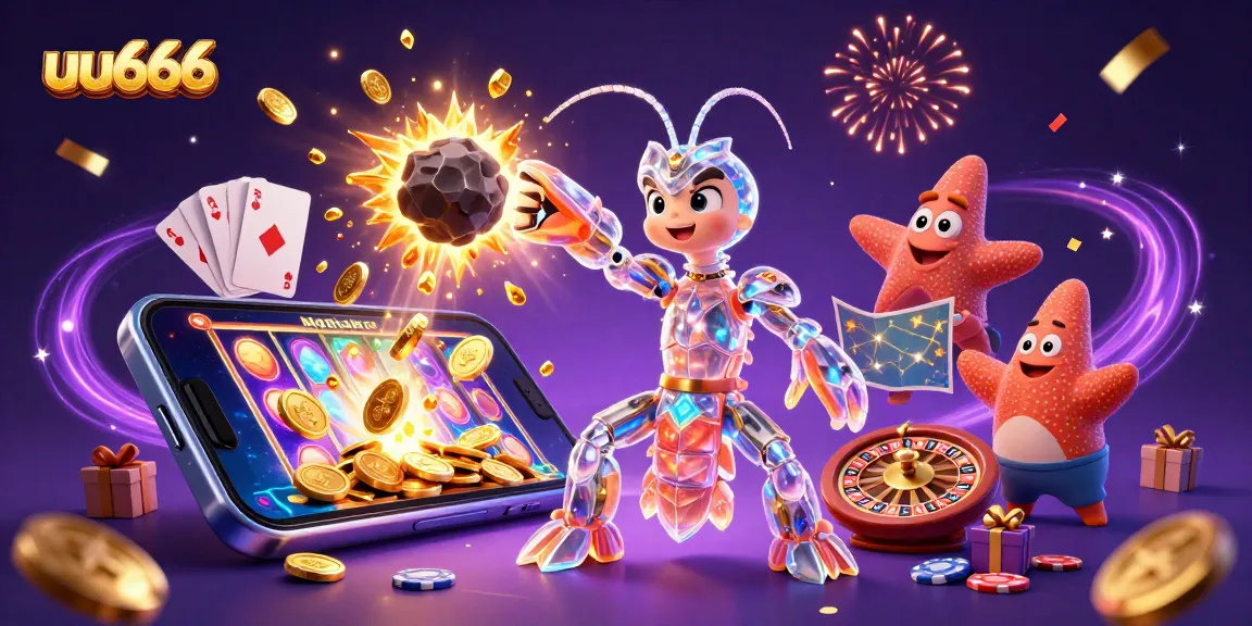 Experience thrilling gameplay at uu666 with its vibrant slot games, overflowing with coins and excitement.
