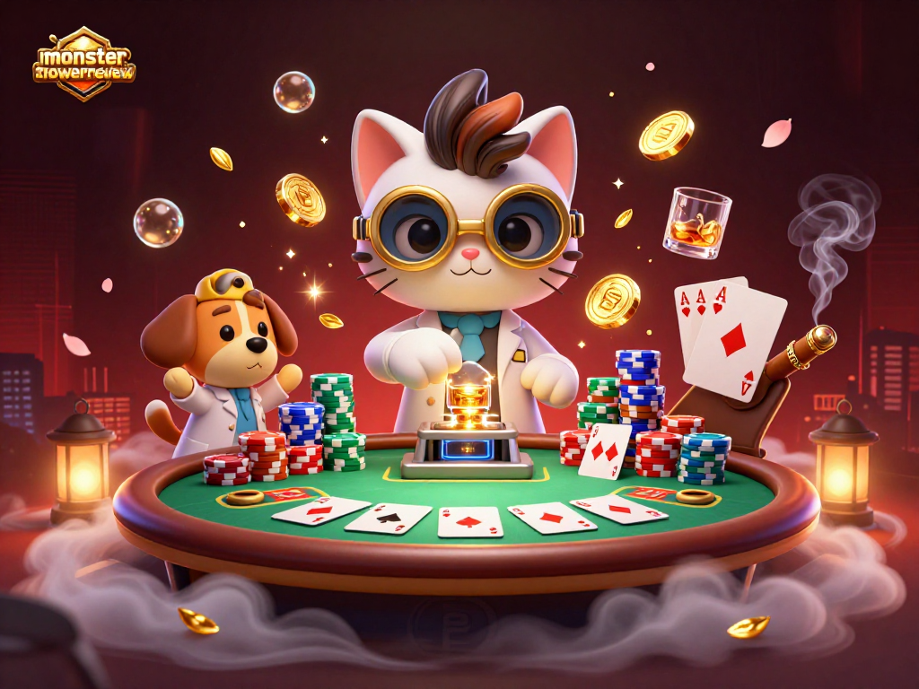 Experience the thrill of strategy with monstertowerreview's rich casino scene featuring epic gameplay.