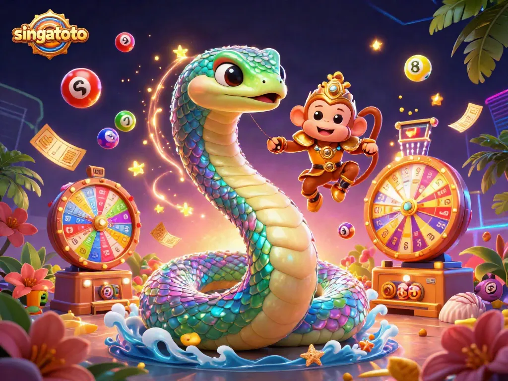 Enjoy thrilling games at singatoto, where vibrant lottery balls and dynamic casino elements come to life.