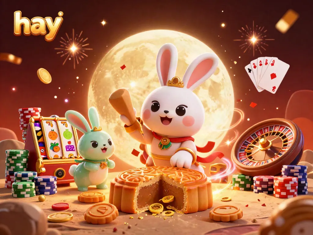 Unleash winning strategies with hay at the animated casino, featuring vibrant slot reels and poker chips.