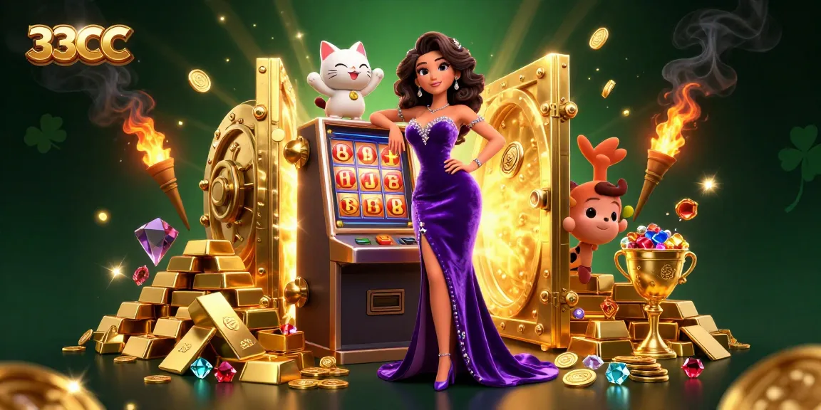 Engage with thrilling jackpots and bonus offers at 33CC's captivating slot games.