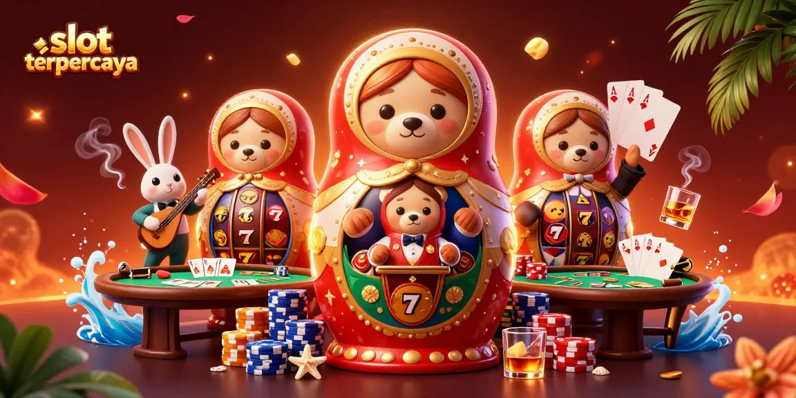 Engage with exciting slot terpercaya featuring vibrant symbols and dynamic gameplay in a captivating casino scene.
