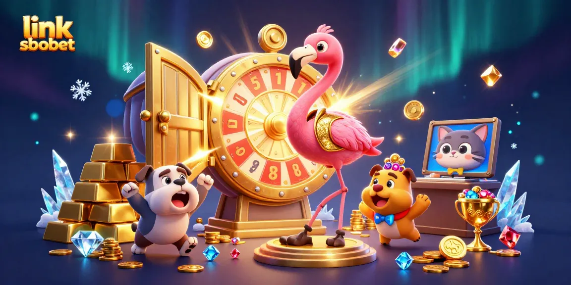 Engage with link sbobet in a dynamic casino scene featuring vibrant characters and rich visuals.