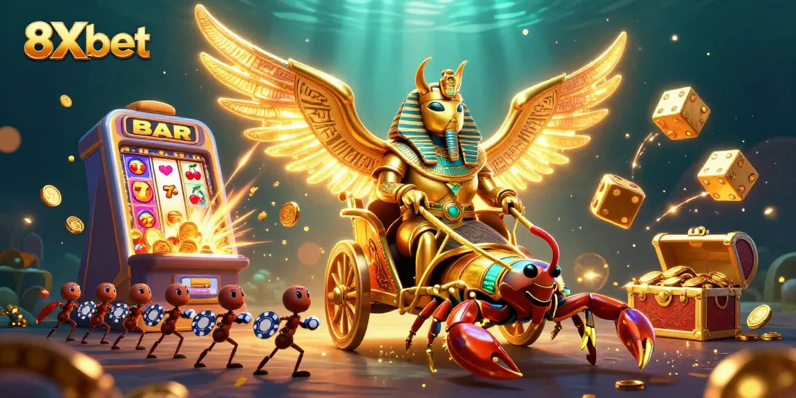 Experience the excitement of winning big with 8Xbet's vibrant casino world.
