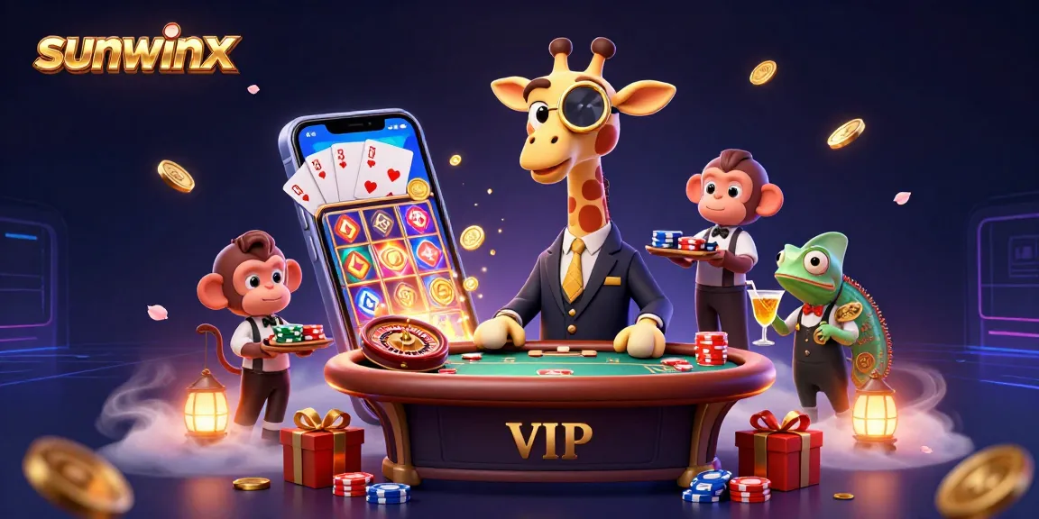 Watch sunwinx come alive with high-roller giraffe, monkey valet, and chameleon bartender in a vibrant casino scene.